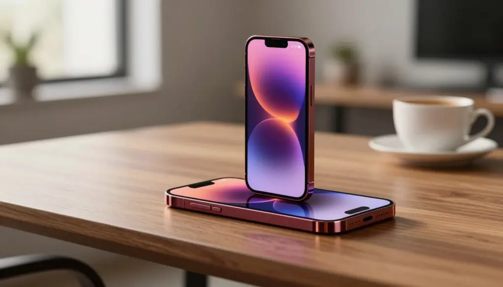 iPhone 18 dark cherry